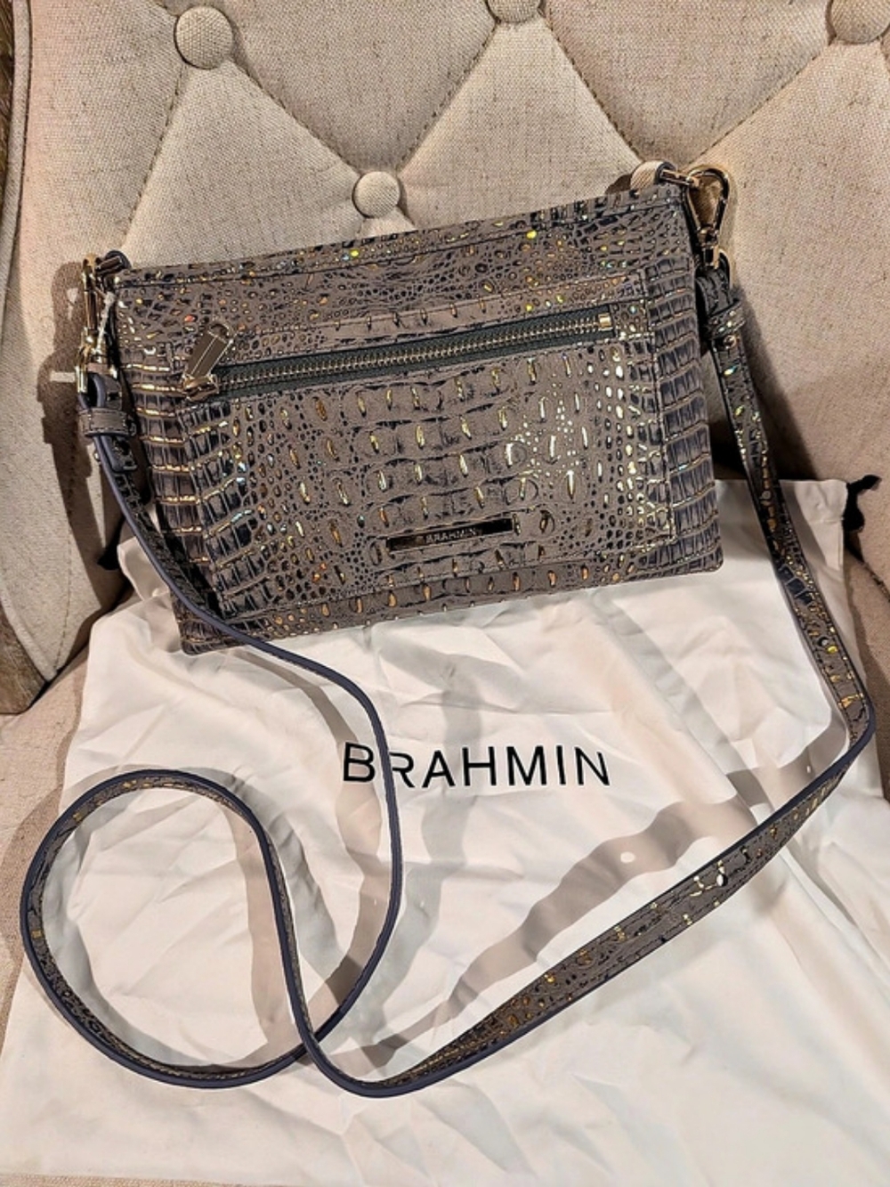 Brahmin Vida-Regal Mini Melbourne Crossbody Bag NWT - Picture 2 of 16